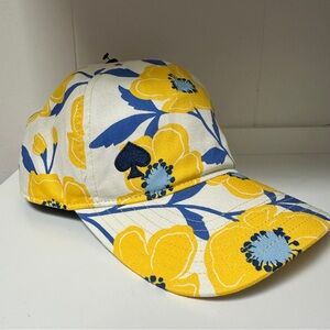 Kate Spade One Size Sunshine Floral Baseball Cap
